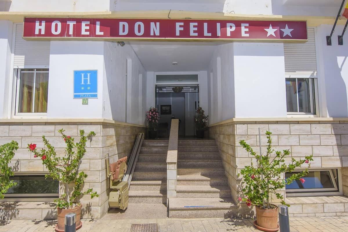 Hotel Don Felipe Карбонерас Екстер'єр фото